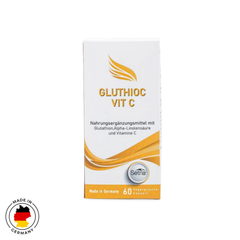 Gluthioc Vit C – Setria® Glutatyon (500 mg), Alfa Lipoik Asit ve C Vitamini İçeren Takviye Edici Gıda 60 Adet